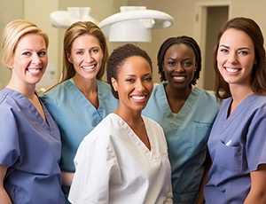 Dental team ready to help patients